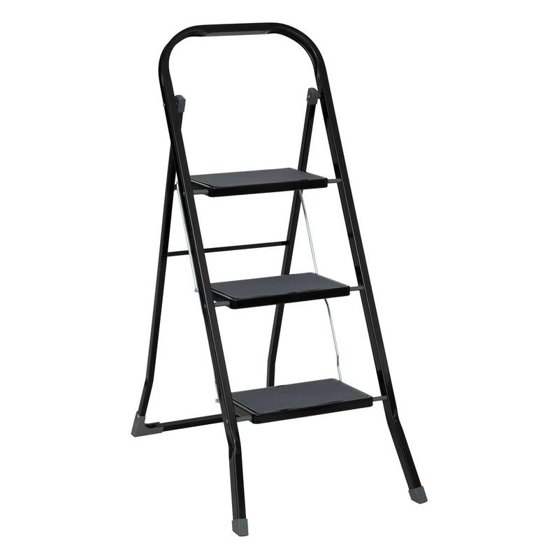 3-Tier Folding Step Ladder/Step Stool Up To 150 Kg