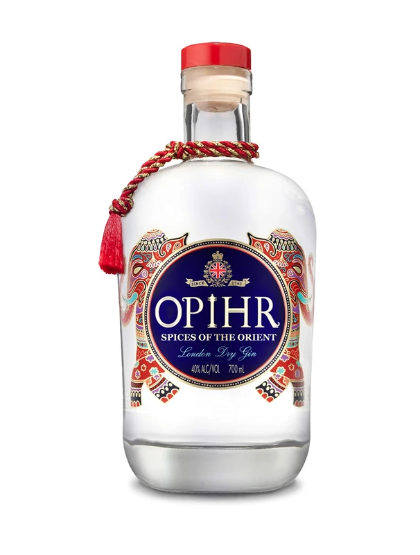 Opihr Spices of the Orient London Dry Gin | Premium Dry Gin | Hand-Picked Botanicals | Smooth & Rich | Distilled in England Since 1761 | 70cl Bottle | 40% ABV