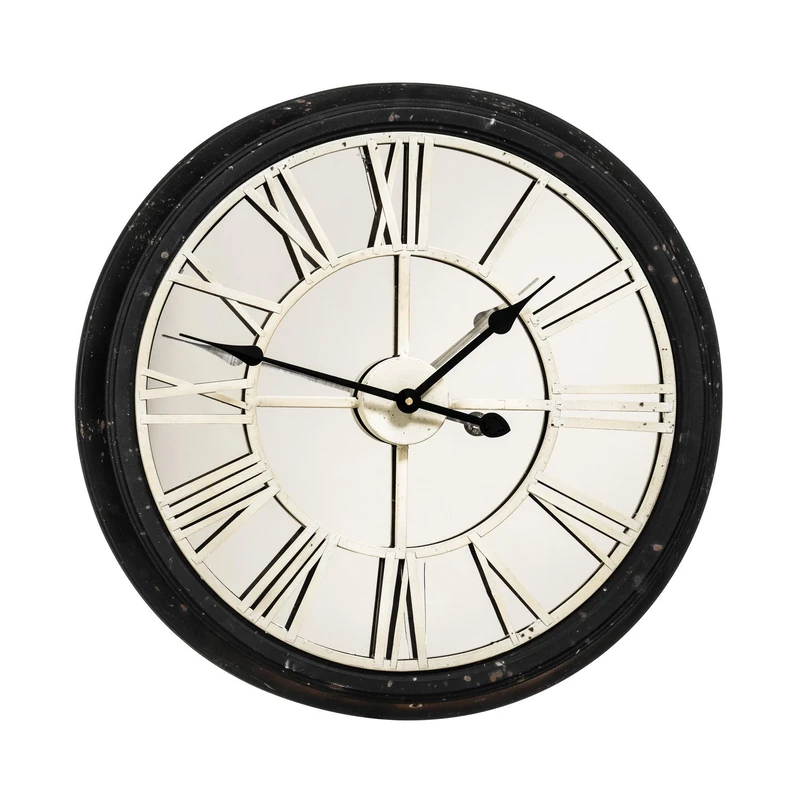 Premier PREM - 2200895 Wall Clock, Metal, Plastic and Glass