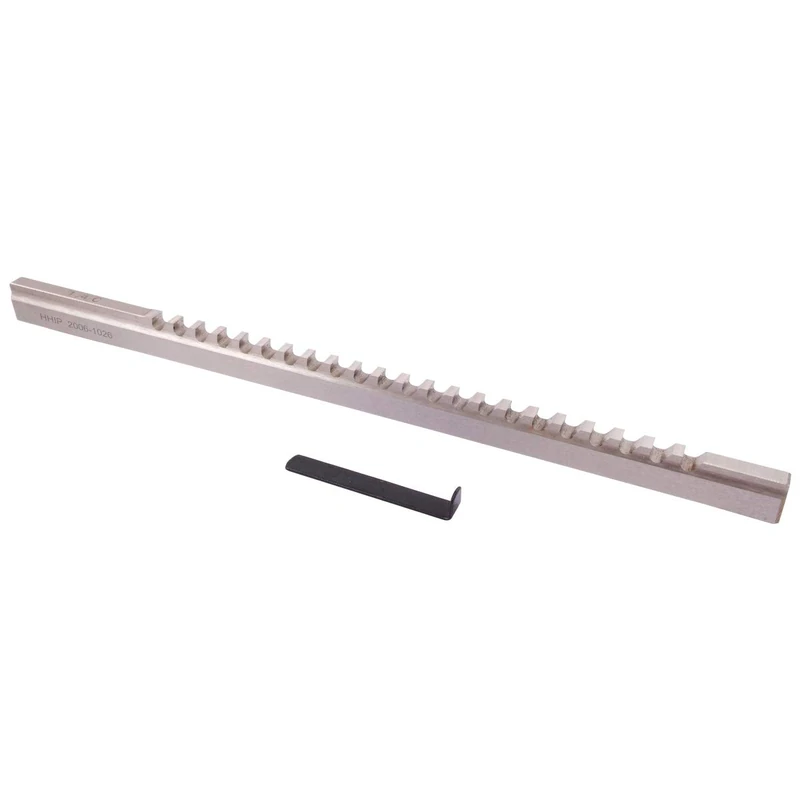 HHIP 2006-1026 1/4 Inch C HSS Keyway Broach with 1 Shim - Image 1