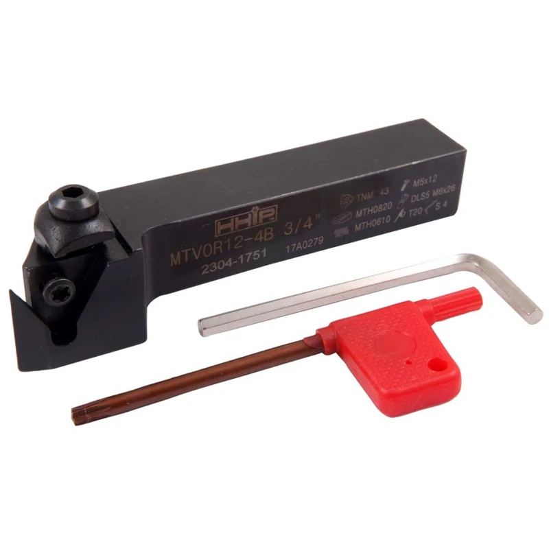 HHIP 2304-1751 MTVOR 12-4B Right hand Indexable Threading Tool Holder - Image 1