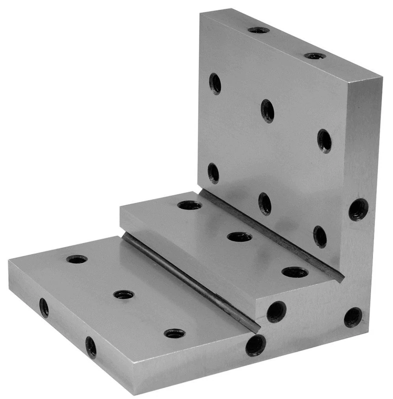 HHIP 3402-0101 4" x 4" x 4" Stepped Angle Plate