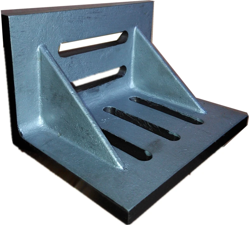HHIP 3402-0309 8" x 6" x 5" Slotted Angel Plate, Webbed