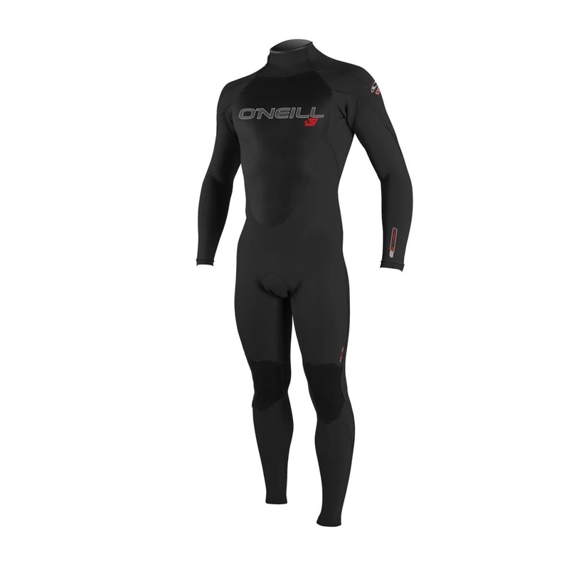O'Neill Wetsuits Men's Epic 4/3 Back Zip Full Wetsuit, Black, Small