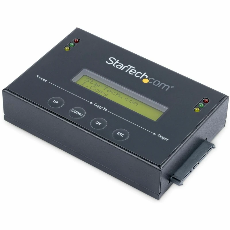 StarTech.com 1:1 Standalone Hard Drive Duplicator with Disk Image Manager For Backup and Restore, Store Several Disk Images on one 2.5/3.5" SATA Drive, HDD/SSD Cloner, No PC Required (SATDUP11IMG)