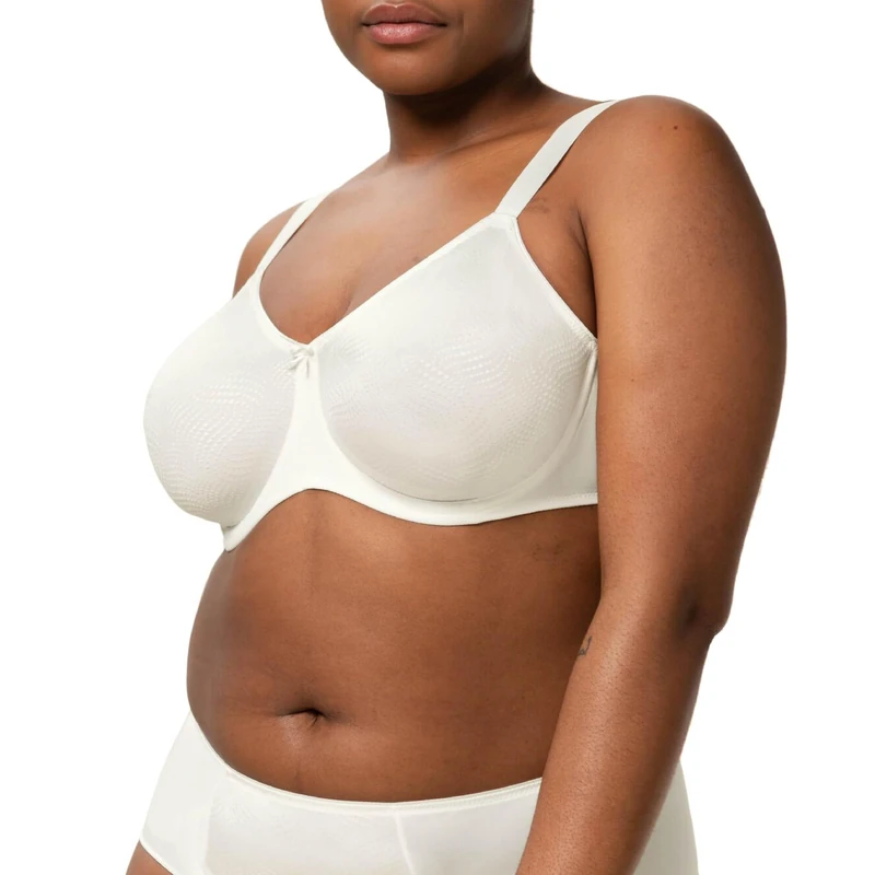 Triumph Women's Essential Minimizer W X Non-padded wired Bra, Beige (Vanille), 38F (Manufacturer size: G085 EU/ G100 FR)
