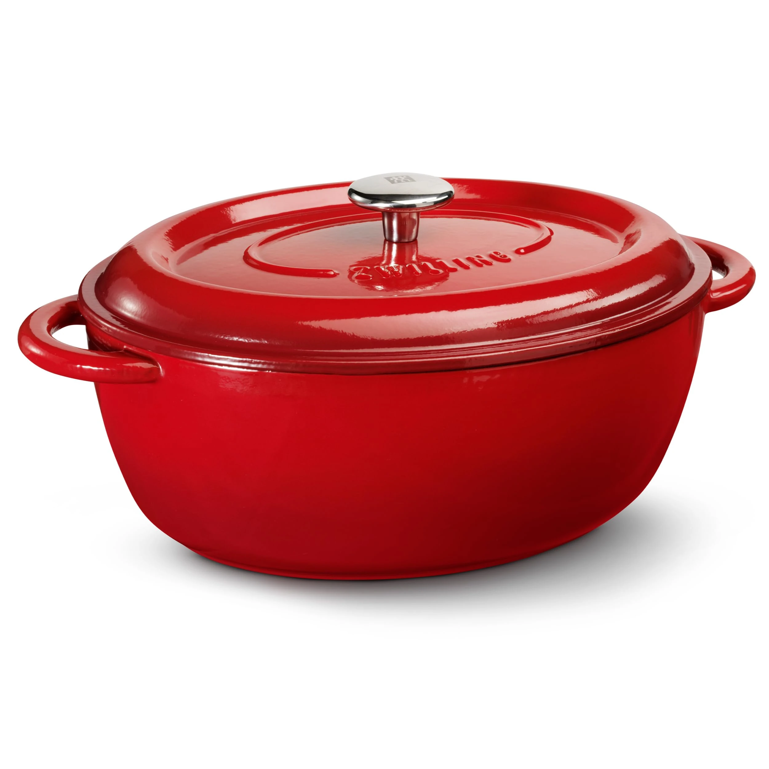 Zwilling oval casserole dish, 29 cm, cast iron Dutch oven