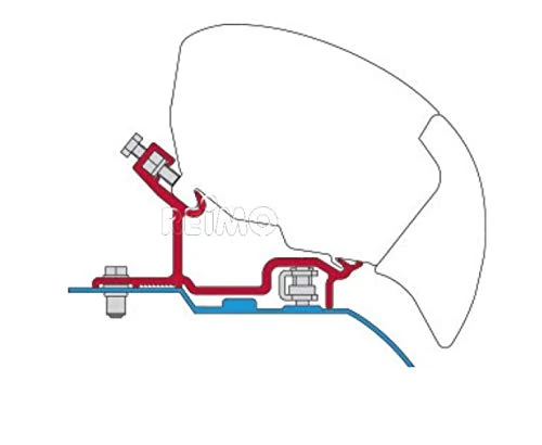 F65 Adaptor Kit Fiat Ducato - Citroen Jumper - Peugeot Boxer H3 >2006