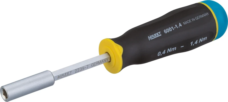 HAZET 6001-1.4/3 0.4 N m Torque Screwdrivers - Multi-Colour - Image 1
