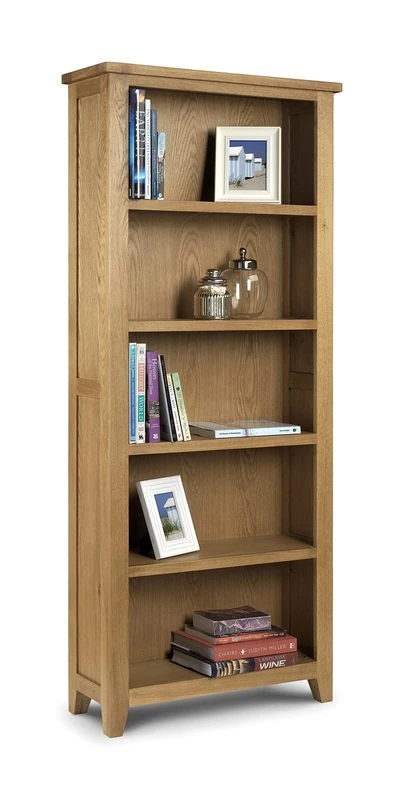 Julian Bowen Astoria Tall Bookcase, Oak