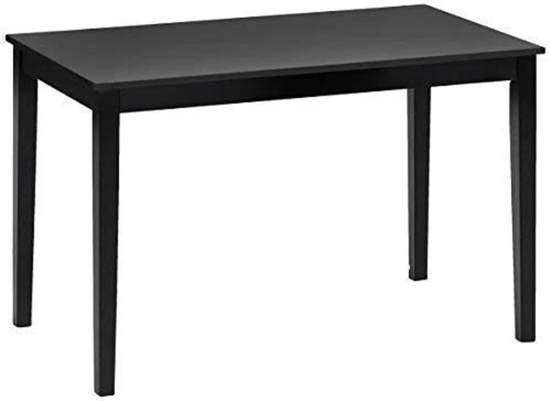 Julian Bowen Black Wood Hudson Dining Table