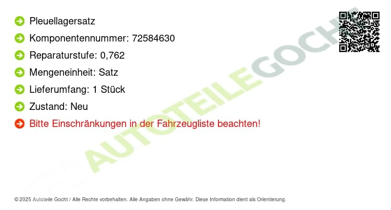 KS KOLBENSCHMIDT 77 636 630 PL Set