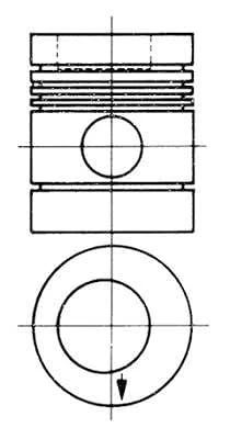 KS Kolbenschmidt 90 274 800 piston
