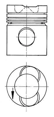 KS KOLBENSCHMIDT 90 946 600 Piston