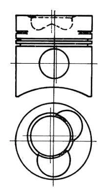 KS KOLBENSCHMIDT 93 532 600 Piston