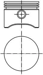 KS KOLBENSCHMIDT 94 132 700 Piston