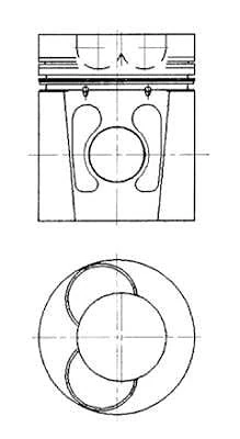 KS KOLBENSCHMIDT 94 448 600 Piston