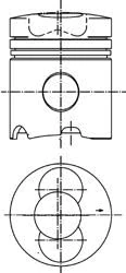 KS KOLBENSCHMIDT 99 343 610 Piston