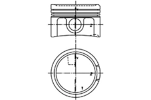 KS Kolbenschmidt 99 933 600 piston