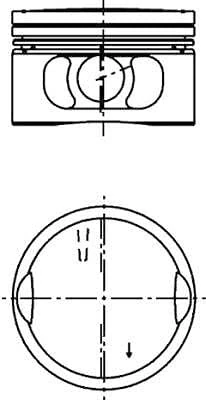 KS KOLBENSCHMIDT 99 942 600 Piston