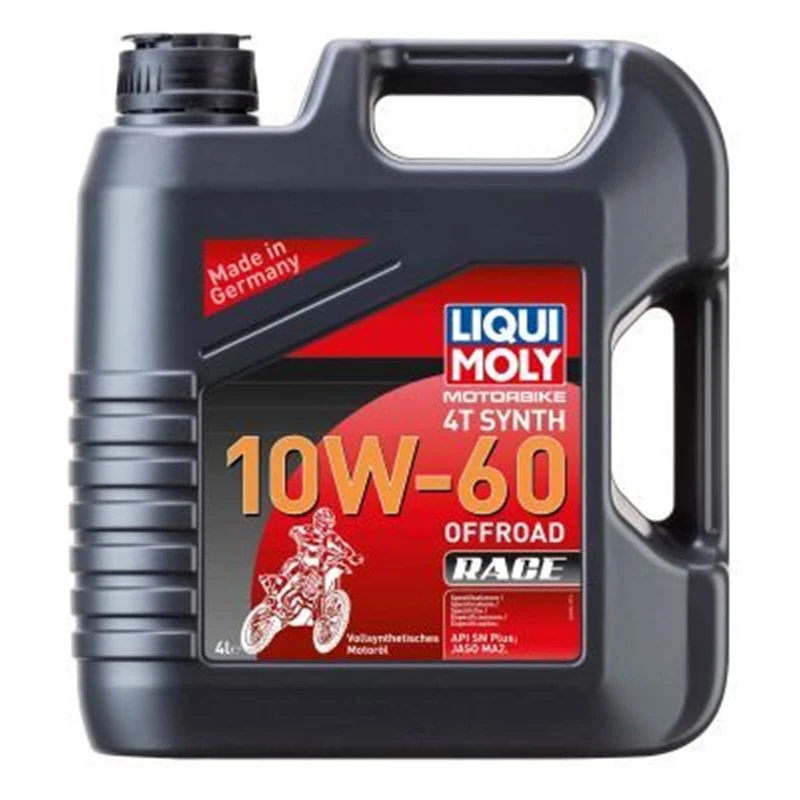 Liqui Moly 3054 Motor Oil 4T 10W - 60 Synthetic Road Race