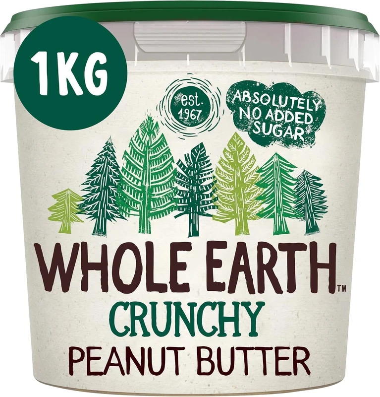 Whole Earth Crunchy Peanut Butter 1 kg