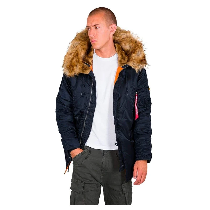 Alpha Industries N3B VF 59 Winter Jacket for Ladies Rep.Blue