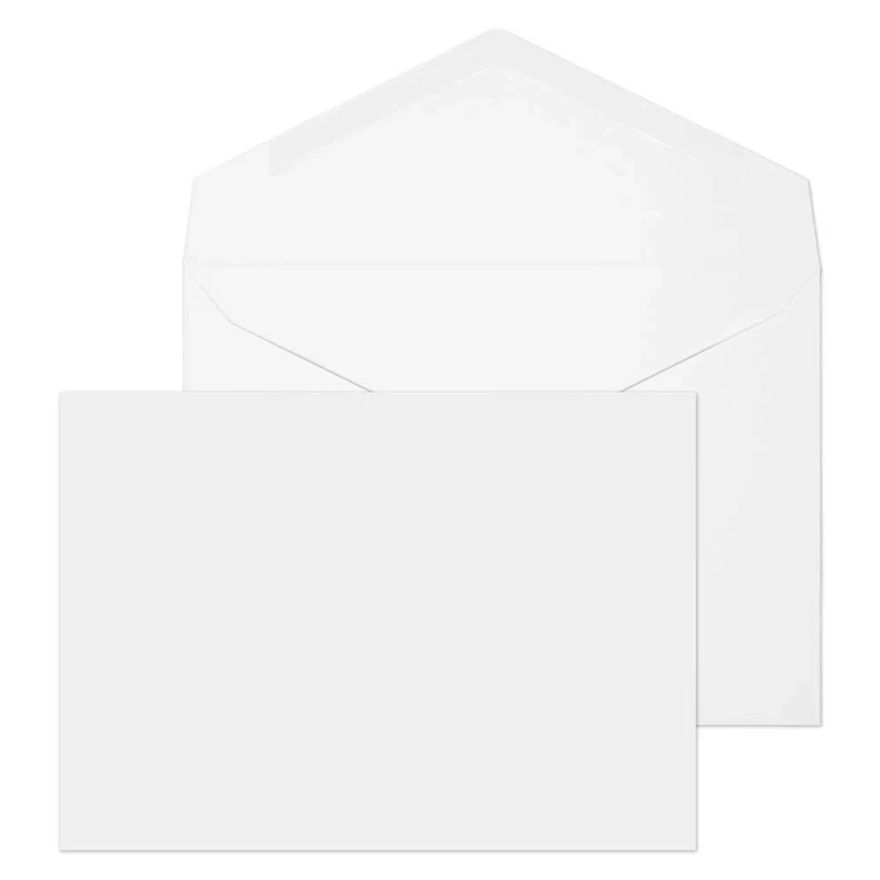 Blake Purely Everyday C5 162 x 229 mm 100gsm Banker Invitation Gummed Envelopes (2001) White - Pack of 500