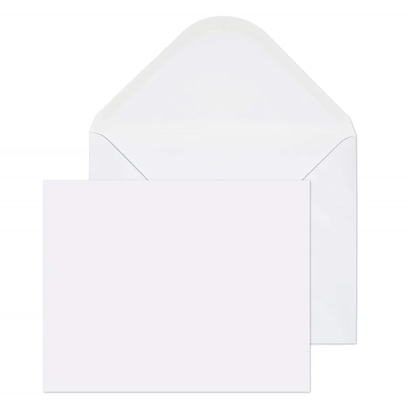 Blake Purely Everyday C6 114 x 162 mm 90gsm Banker Invitation Gummed Envelopes (2003) White - Pack of 1000