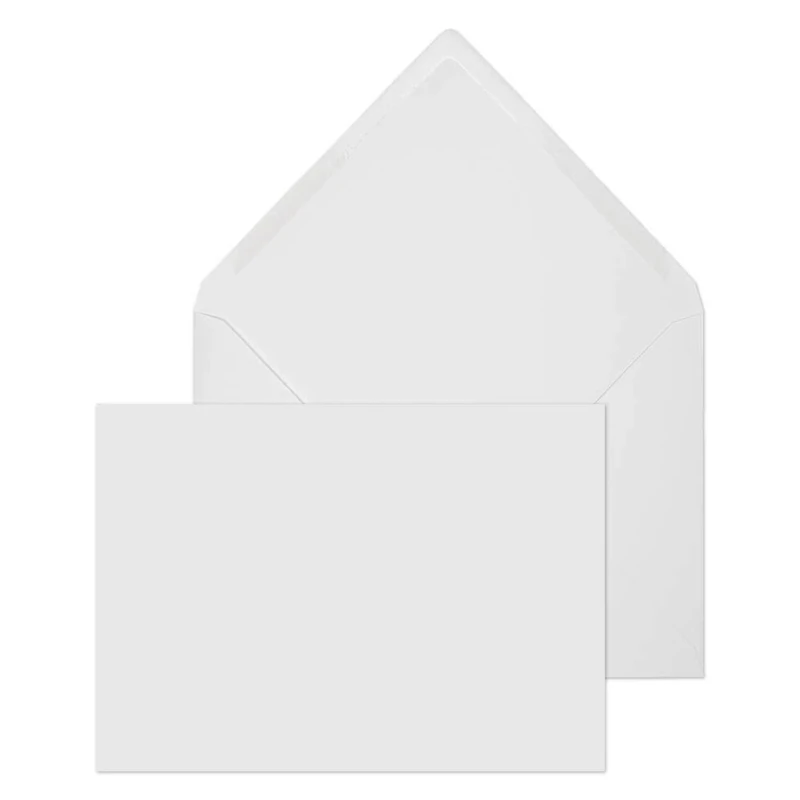 Blake Purely Everyday C5 162 x 229 mm 120gsm Banker Invitation Gummed Envelopes (3001) White - Pack of 500