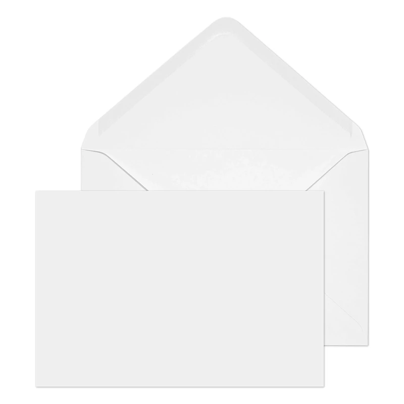 Blake Purely Everyday C6 114 x 162 mm 100gsm Banker Invitation Gummed Envelopes (2002) White - Pack of 1000