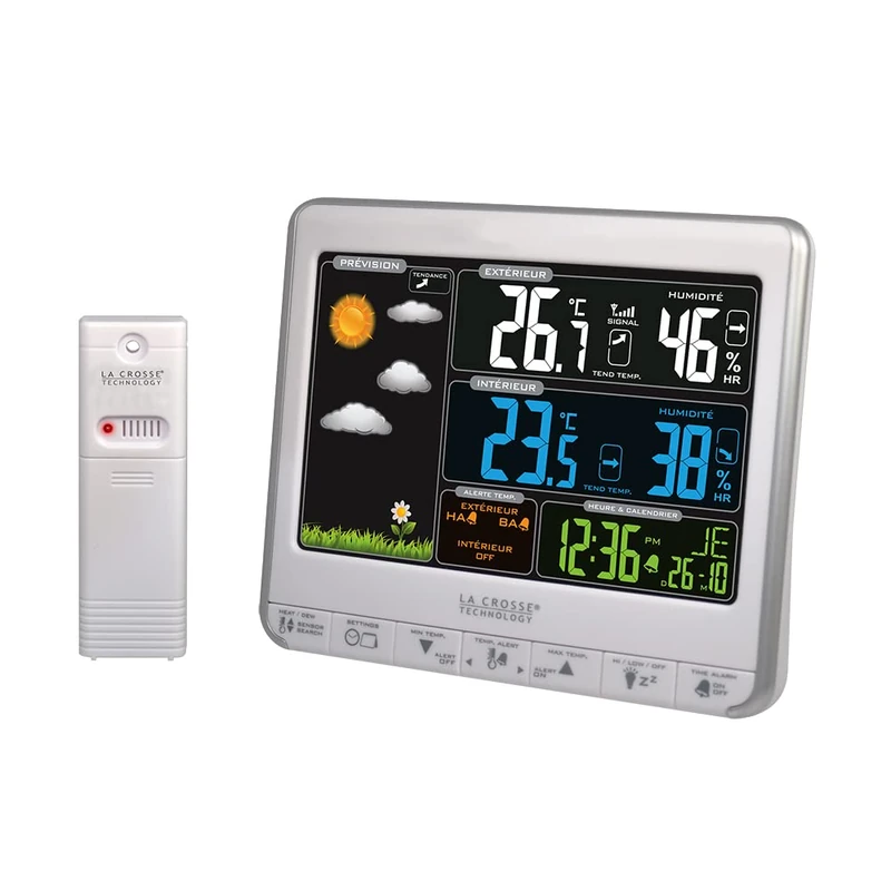 La Crosse Technology WS6826WHI-SIL Weather Station - Silver