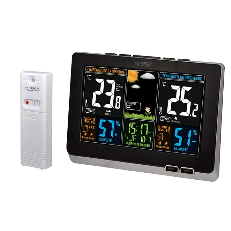 LA CROSSE TECHNOLOGY WS6828 Weather Station - Black