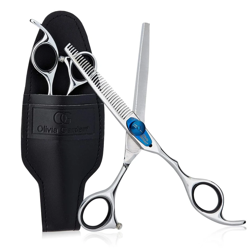 Olivia Garden Xtreme 5.75" - Right Hand Scissors - Ergonomic Handle, Adjustable Tension, Perfect for Beginners & Students - Image 1