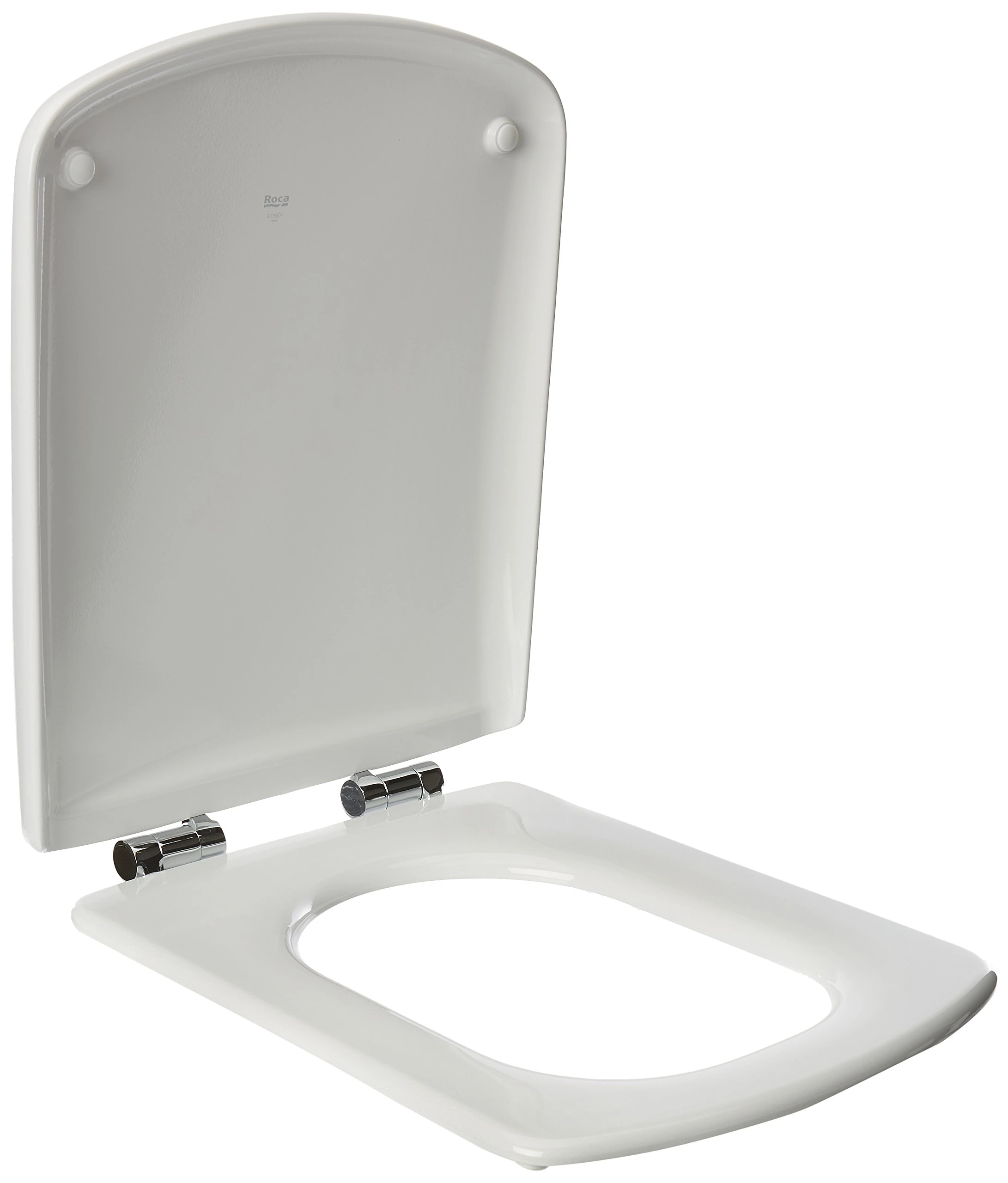 Roca Sydney WC Toilet Seat with Soft Close Hinges in White