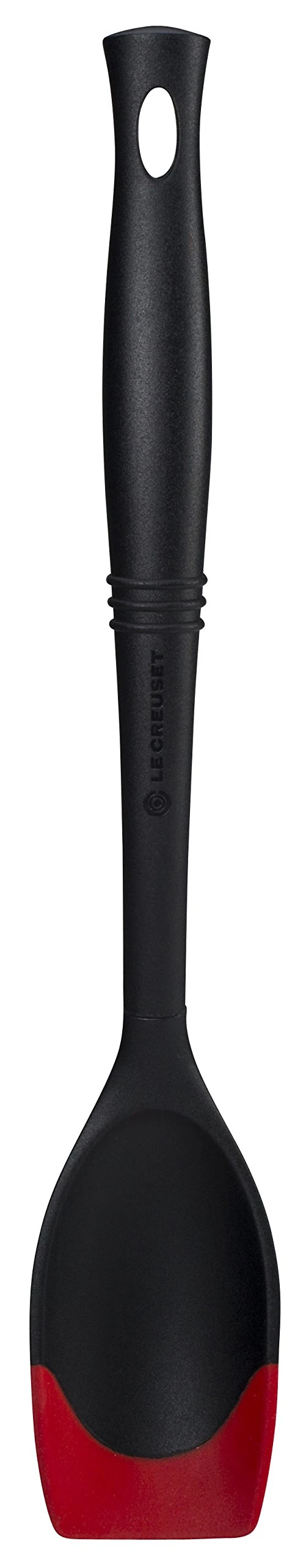 Le Creuset of America Revolution Bi-Material Saute Spoon, Cerise (Cherry Red)