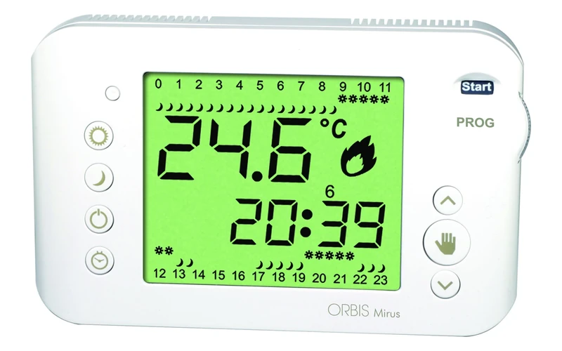 Orbis Mirus OB324700 Clock, Blanco