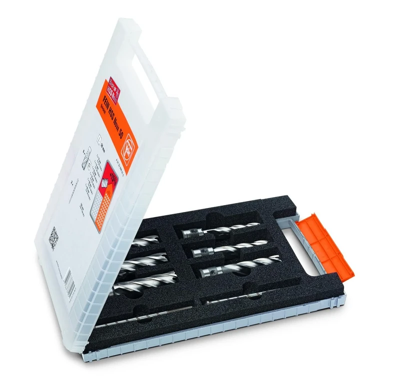 FEIN Best of 25 mm HSS Weldon Core Bit Set8, Developed in Germany since 1867