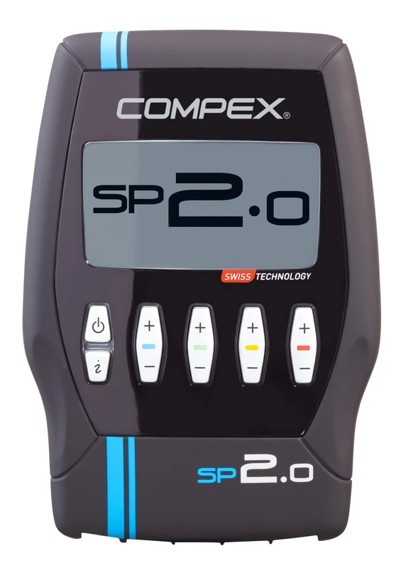 Compex SP 2.0 - Muscle stimulator EMS, TENS and Massage - 4 independent channels, 999 intensity levels, 20 programmes Coach application compatible - MI sensor