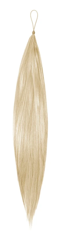 Human Hair Addition Silky Straight 24" Colour 613 - Cream Blonde (Versatile Ponytail and Braid Hair Switch)