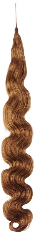 Human Hair Addition Softwave 24" Colour 12 - Golden Brown (Versatile Ponytail and Braid Hair Switch)