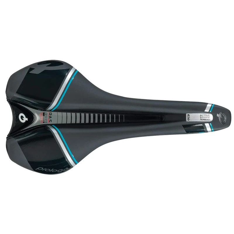 Prologo Nago DEA Tirox Women's Saddle, Black/Blue, 141mm