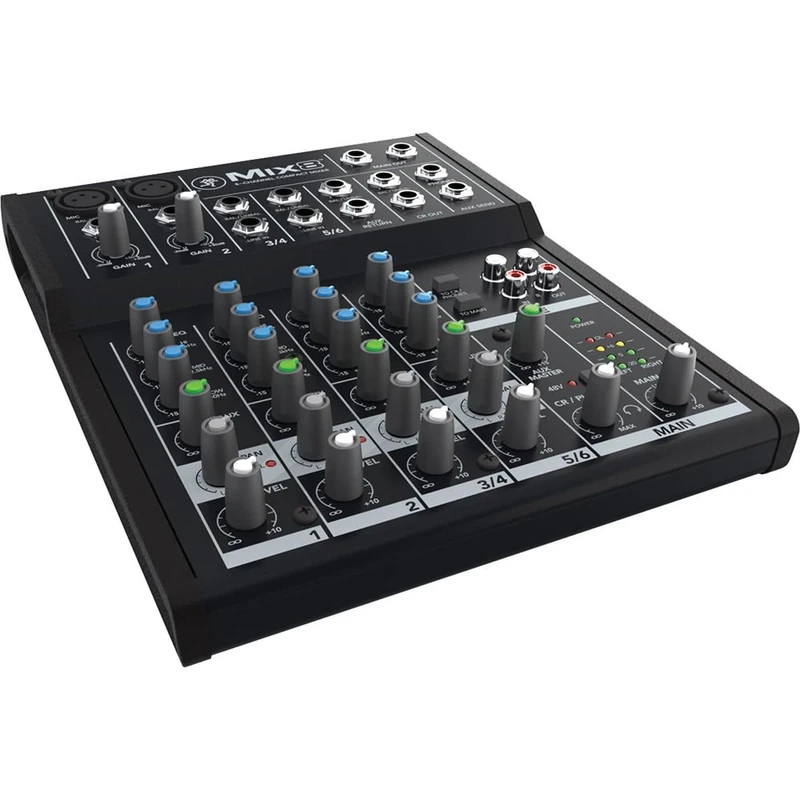 Mackie Mix8 8-Channel Compact Analog Mixer With 3-Band EQ