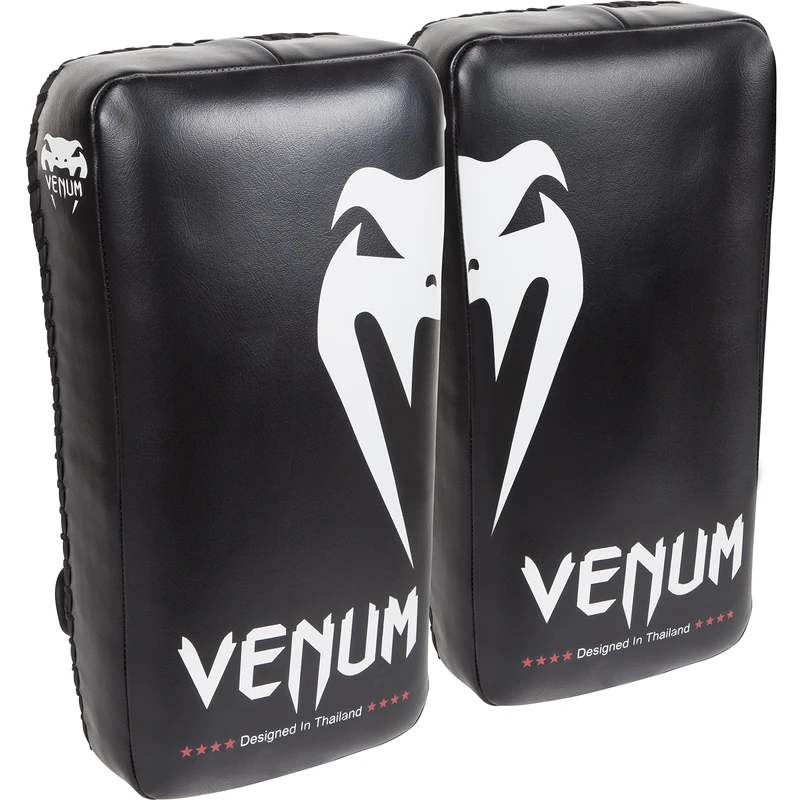 Venum, Giant Kick Pads, Unisex Adult, One Size, Black/Ice