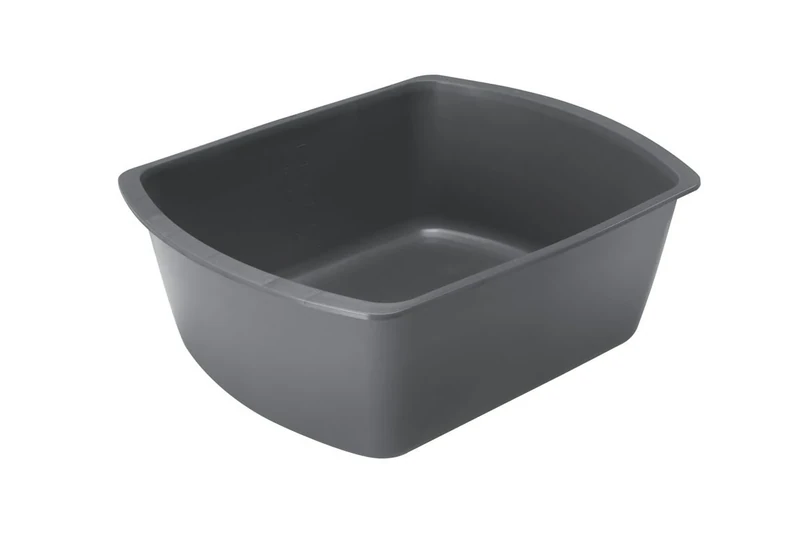 Medline DYND80347 Rectangular Plastic Washbasins, 6 quart (Pack of 50)