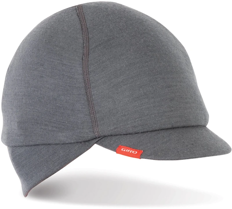 Giro MERINO WOOL UNDER HELMET CYCLING CAP 2016: CHARCOAL S-M 51-57CM - Image 1