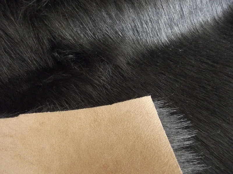 Super Luxury Faux Fur Fabric Material - Suede Backed Bear Brown, 1Mtr - 150cmx100cm
