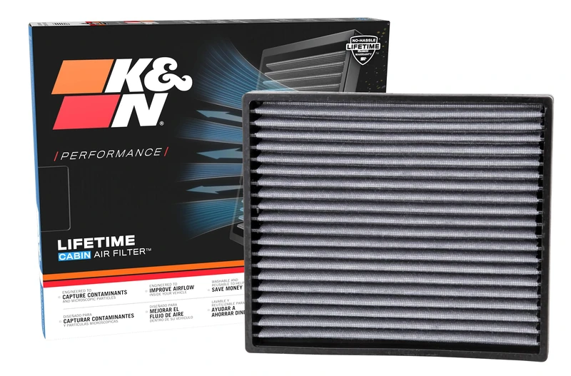 K&N Cabin Air filter compatible with Chevrolet Pontiac, Saturn (VF2006) - Image 1