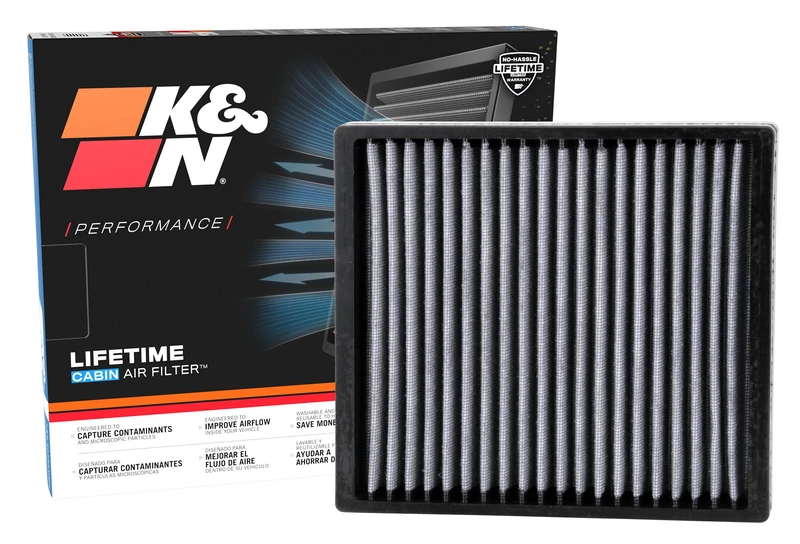 K&N Premium Cabin Air Filter: High Performance, Washable, Clean Airflow to your Cabin: Designed For Select 2007-2019 Dodge/Jeep/Chrysler Vehicle Models, VF2013