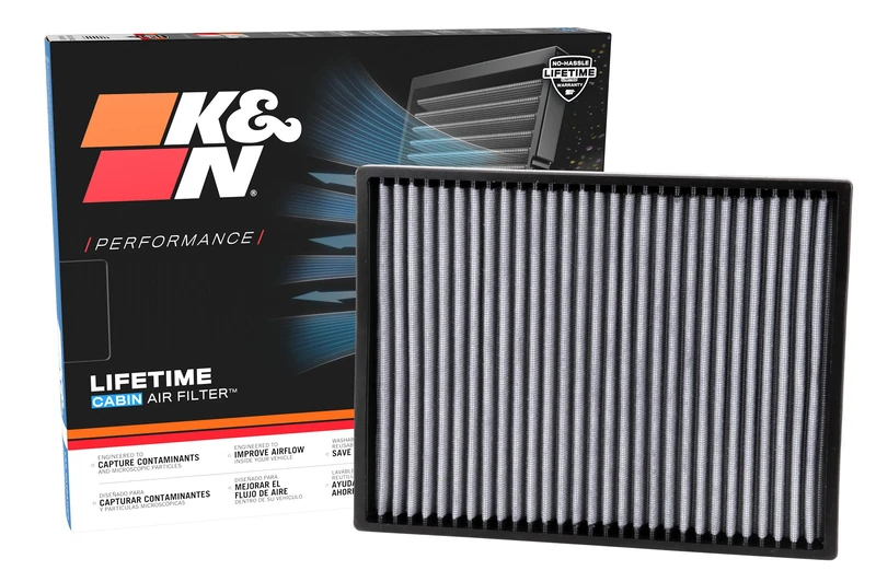 K&N Cabin Air filter compatible with Buick, Cadillac, Oldsmobile, Pontiac (VF3001)